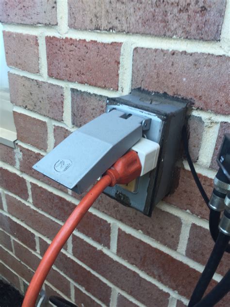 outdoor electrical box attachment